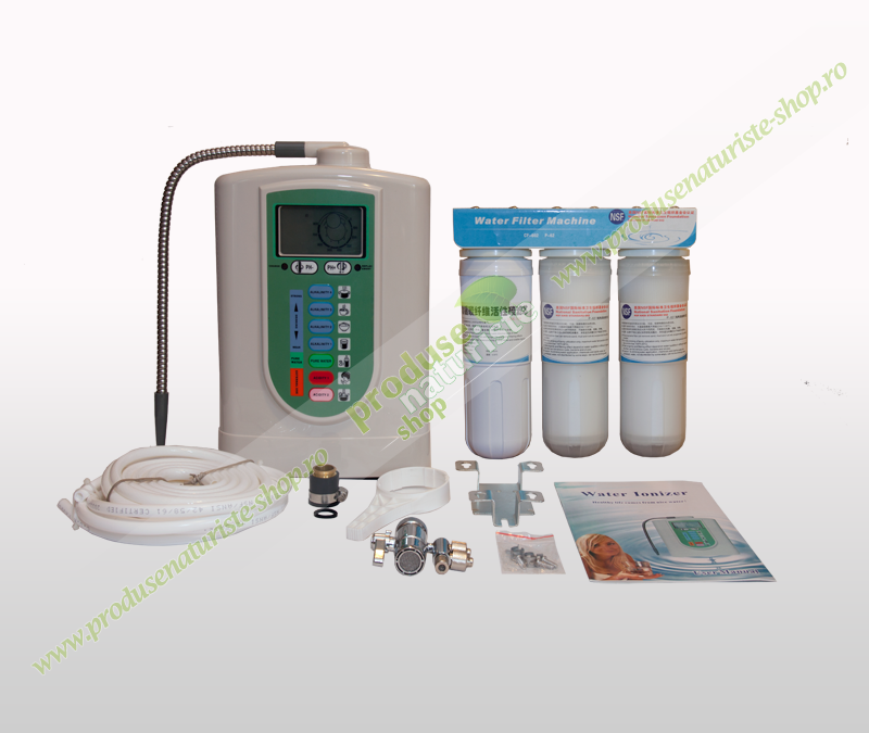 Ionizator apa + 4 filtre (3 electrozi)